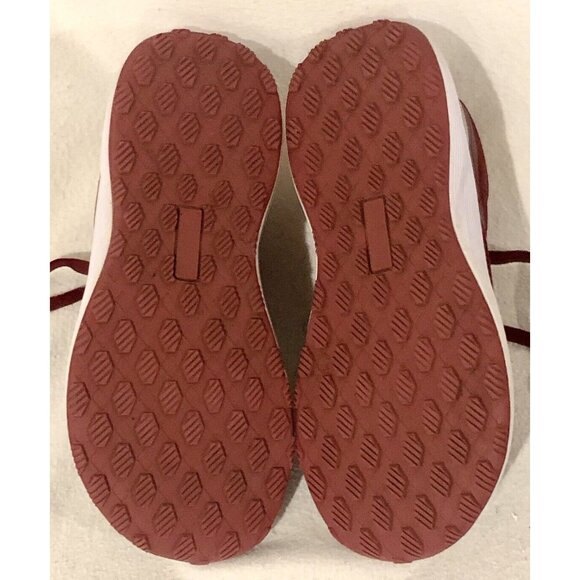 Bronax Mens Supportive Wide Toe Box Red Running Shoes S71 Sz EU40/US 7 GC - Picture 10 of 12